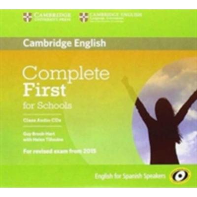 Complete First for Schools for Spanish Speakers Class Audio CDs (3), von Guy Brook-Hart, Cambridge University Press, 978-84-9036-364-5