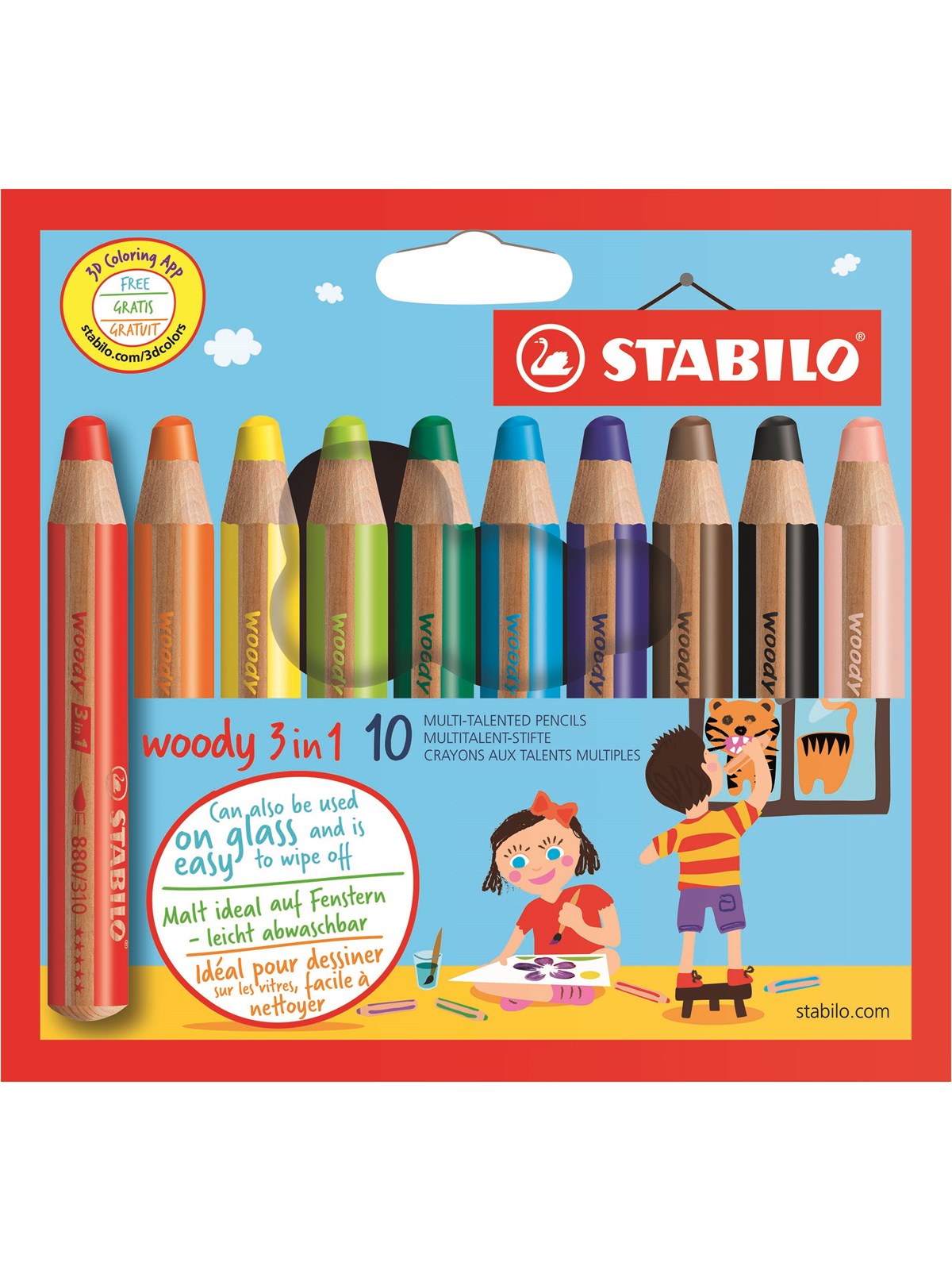 STABILO Woody 3 in 2