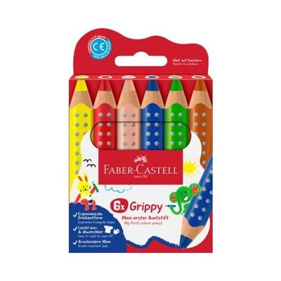Faber-Castell Buntstifte Grippy 6er Set