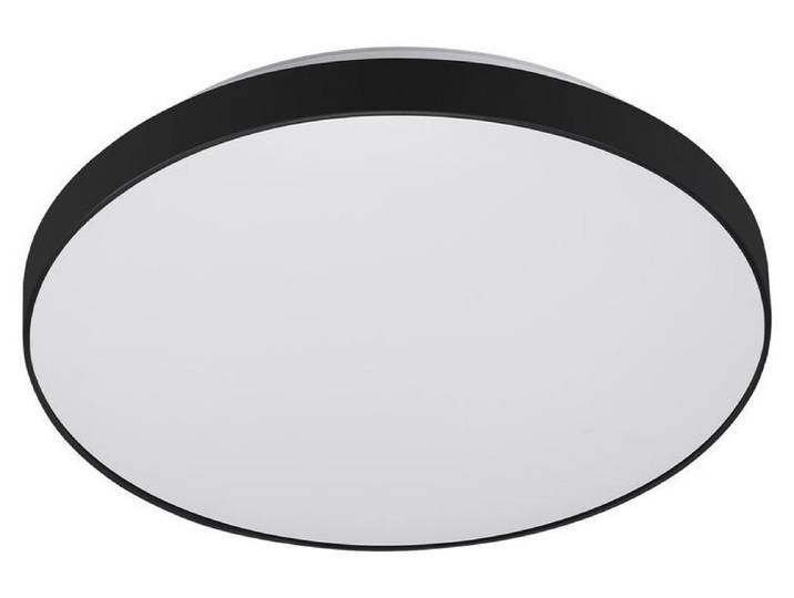 Plafonnier LED à détecteur TELEFUNKEN NEWA\, 16 W\, 1500 lm\, IP44\, blanc-noir\, plastique-métal\, Ø 29 cm