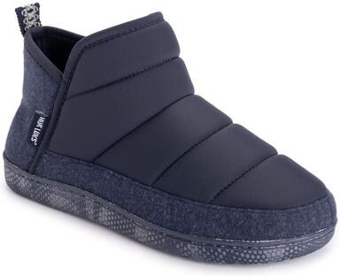 MUK LUKS Weston Slipper (Men's) Casual in Navy, Size XL Size 13-14 M, Rubber/Synthetic