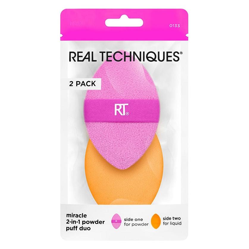 Real Techniques Miracle 2-In-1 Powder Puff (RT10013300)