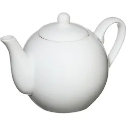 CILIO Porzellan Teekanne / Kaffeekanne 0,75 Liter weiß