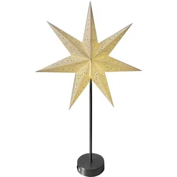 Markslöjd, LED Weihnachtsdeko, Standstern Gisel ø45cm weiss