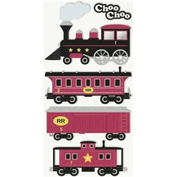 6x Heyda, Sticker, Motivsticker Zug (5 Sticker)