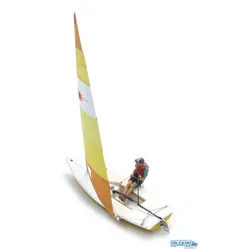 Artitec Fertigmodell Segelboot Laser + Figur 387.593