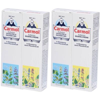 Carmol Äußerlich Set Muskelcr.&Schulter-&Nack.Gel 2x 2x2x60 g Kombipackung