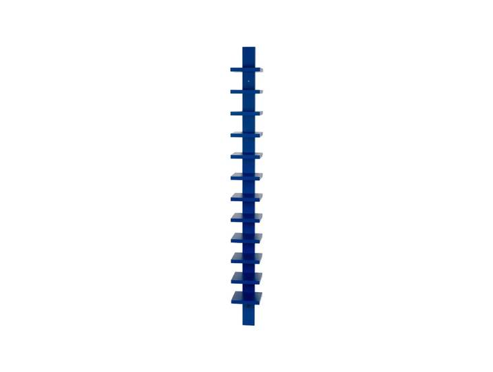 Källemo Pilaster Wandregal Blau gebeizt