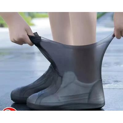 Silicone Waterproof Shoe Covers And High Fidelity Elemental Protection Architecture black