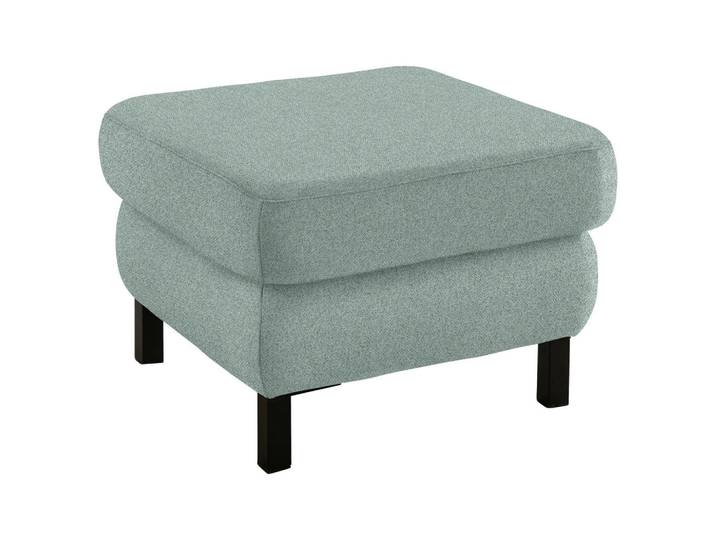 Pure Home Comfort Hocker, Mintgrün, Metall, quadratisch, 69x47x69 cm, Fußauswahl, Stoffauswahl, erweiterbar (Typenauswahl), Wohnzimmer, Hocker, Sitzhocker
