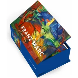 Weber Verlag, Grusskarte + Briefpapier, Kunstkartenbox Franz Marc (50 Stk.)