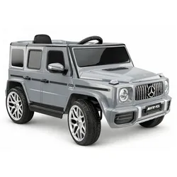 Batteriebetriebenes Auto S306-1 Silber Mercedes G63