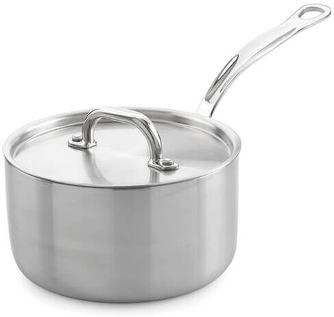 Samuel Groves Classic Stainless Steel Triply 16cm Saucepan with Lid