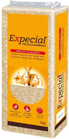 Expecial Lettiera per Roditori Abete Classic 1KG