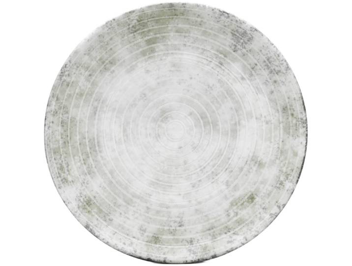 Speiseteller VAN WELL Korfu, flacher Teller 28 cm, 6 Stück , grau, H:3cm Ø:28cm, Porzellan, Speiseteller, Speiseteller, Teller Set, mit Digitaldruck, spülmaschinen- und mikrowellengeeignet