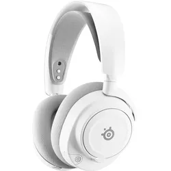 Steelseries Arctis Nova 7 Wireless Gen 2 White Gaming Headset kabelloses Gaming Headset mit 50 Stunden Akkulaufzeit, Echtzeit-App-Steuerung, Bluetooth