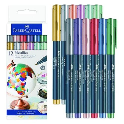 Faber-Castell Metallic Marker (12x) (160713)