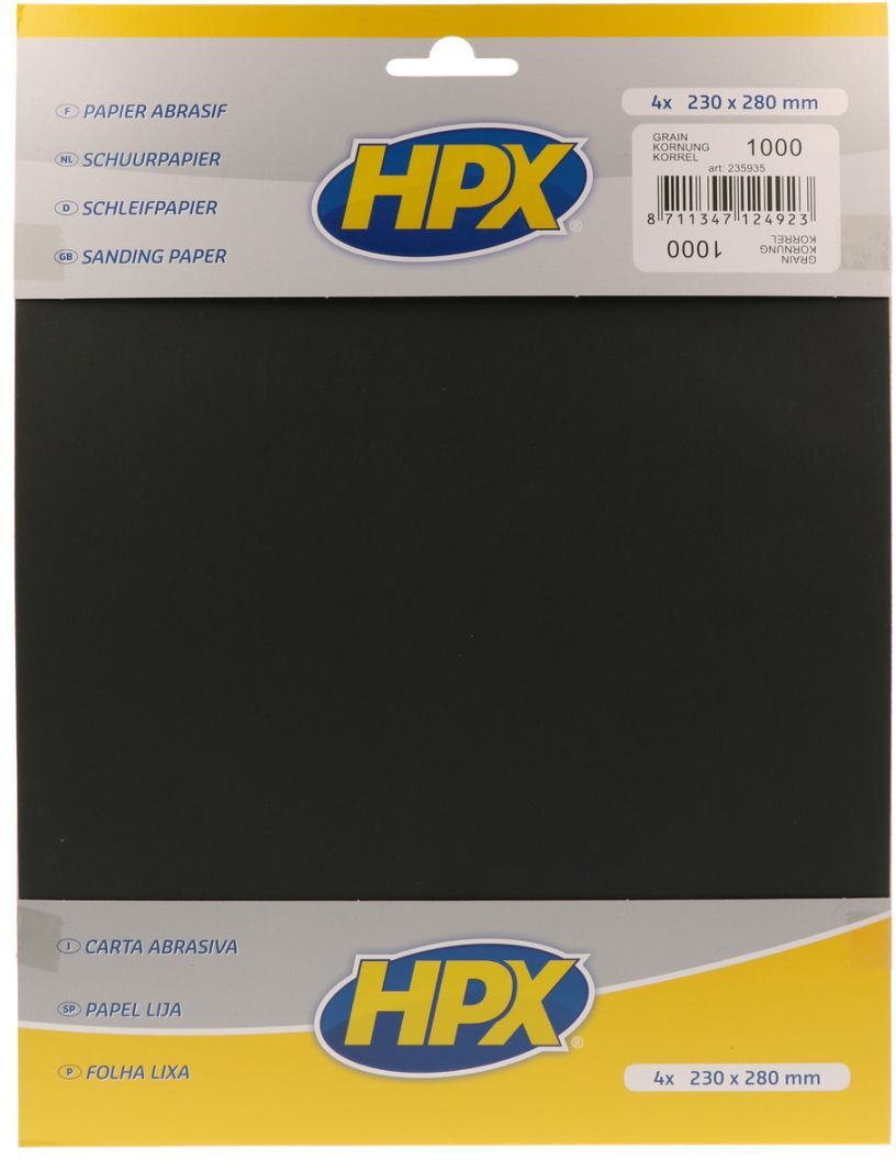 european aerosols HPX Schleifpapier Körnung 1000