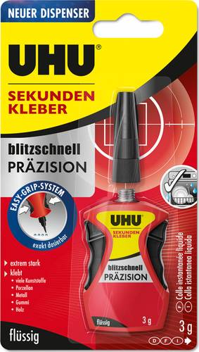 UHU blitzschnell PRÄZISION Sekundenkleber 34340 3g