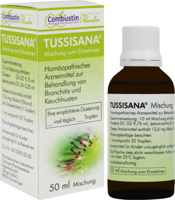 COMBUSTIN Pharmazeutische Präparate GmbH TUSSISANA Dilution 50 ml 00604873
