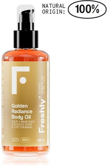 FRESHLY COSMETICS Golden Radiance Body Oil 200Ml