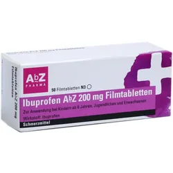 Ibuprofen Abz 200 mg Filmtabletten 50 ST