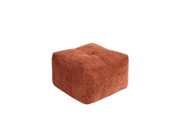 Karup Design Polsterhocker BUDDY POUF, Sitzhocker, Bodenkissen, Chillkissen, Relaxkissen (50 x 50cm, H35cm), in vielen Farben erhältlich), platzsparend, handgefertigt, Platz zum Entspannen, Made in Europe