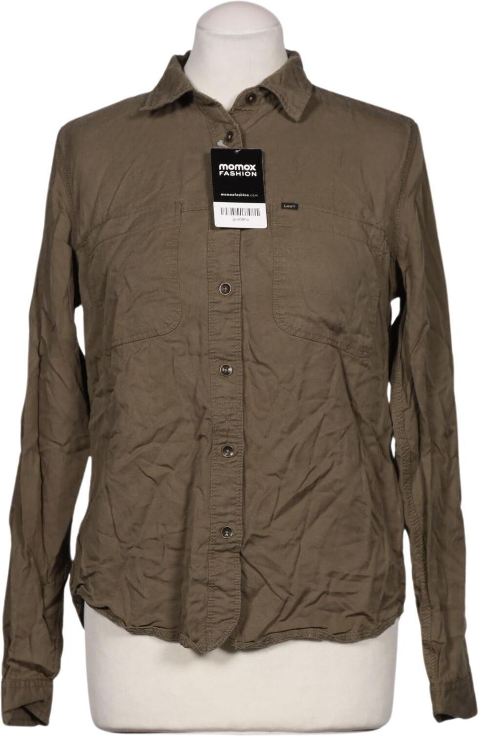Lee Damen Bluse, Grün, Gr. M, Lyocell - Second Hand
