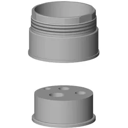 Dornbracht Befestigung Ersatzteile 04301101110 D. 52 x 36 mm 0430110111090