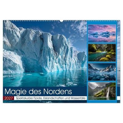 Magie des Nordens (Wandkalender 2027 DIN A2 quer), CALVENDO Monatskalender