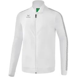 erima Essential Team Tracktop Sweatjacke weiß/monument grey XL