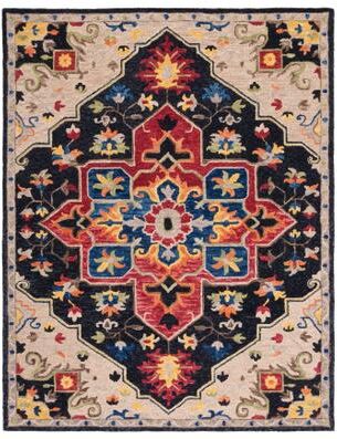 SAFAVIEH Handmade Aspen Anita Boho Tribal Wool Rug