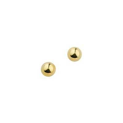 Paar Ohrstecker FIRETTI "Schmuck Geschenk Gold 333 oder 585 Ohrschmuck Kugel in mehreren Größen" Gr. 5, gold (gelbgoldfarben), Ohrringe, Damen, 5, Gelbgold 585