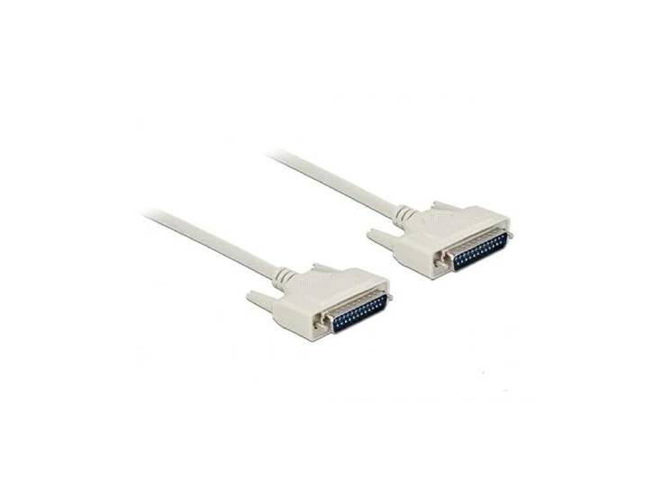 Delock seriële kabel dsub 25 male to male 1m