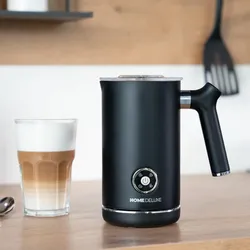 HOME DELUXE Milchaufschäumer ROYAL - Matt Schwarz