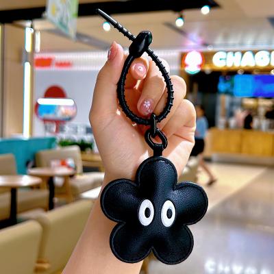 Discount Dollar Deals Cartoon Cat Leather Keychain Cute Bag Accessory For Girls, Perfect Gift black 3