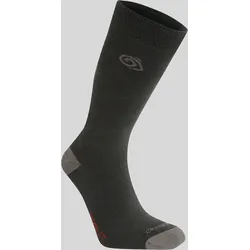 Craghoppers Unisex NosiLife Reisesocken - 36-38 - Black Pepper/Mid Gray