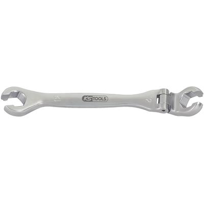 Ks Tools CHROMEplus Offener Doppel-Ringschlüssel mit Gelenk, 12mm [Hersteller-Nr. 518.0382]