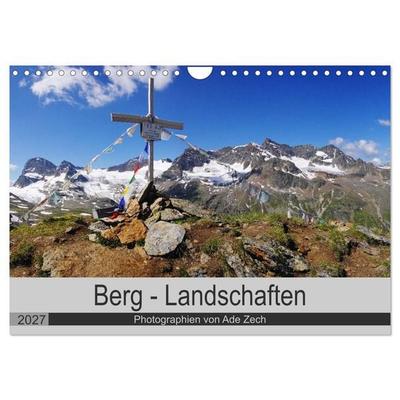Berg - Landschaften (Wandkalender 2027 DIN A4 quer), CALVENDO Monatskalender
