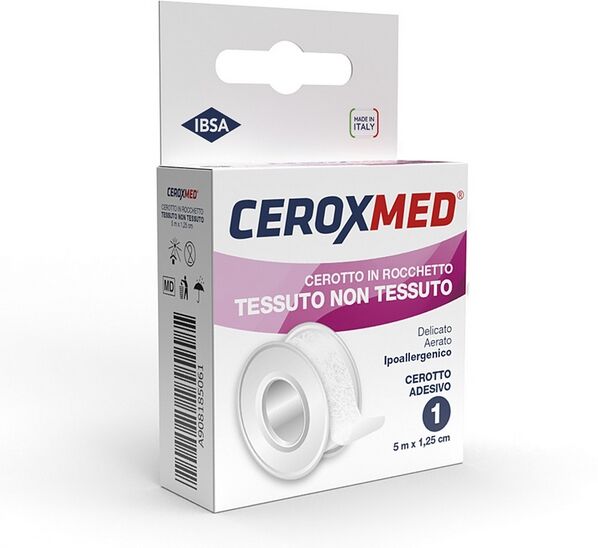 Nova Argentia Ceroxmed Cerotto Adesivo In Rocchetto In Tnt Ibsa 5m X1,25cm