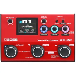 BOSS (Electronics) VE-22, Effektpedal, Rot