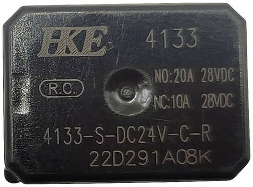 HKE 4133-S-DC24V-C-R Kfz-Relais 24 V/DC 20A 1 Wechsler