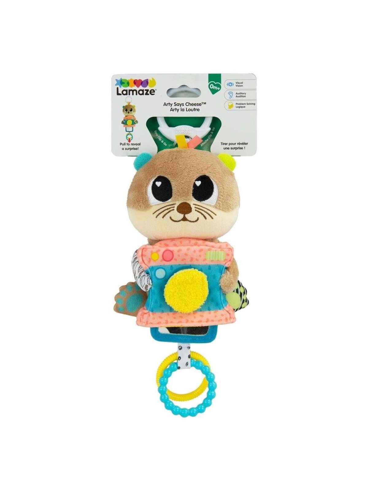 Lamaze Arty Says Cheese Clip & Go