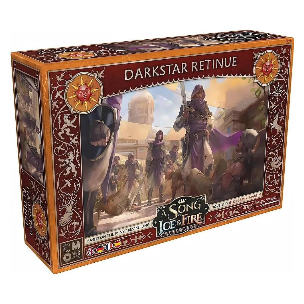 Cmon CMND0273 - A Song of Ice & Fire Darkstar Retinue (Dunkelsterns Gefolgschaft), Miniaturens, 14+ (Deutsch, 2 Spieler) (CMND0273)