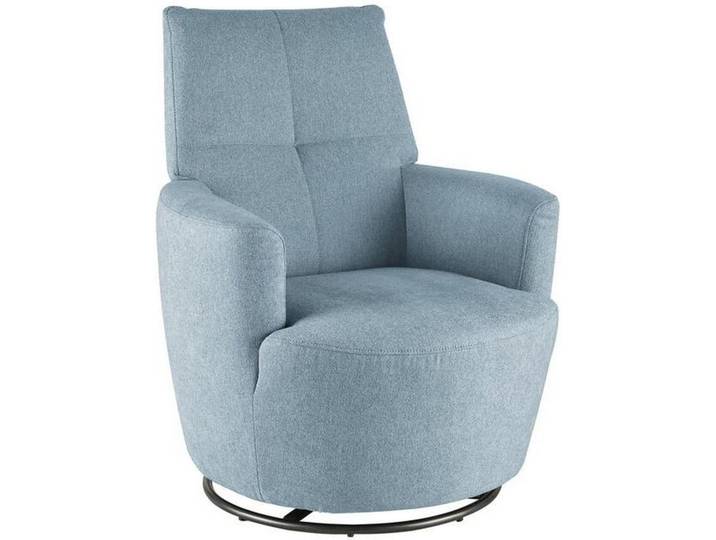 SetOne by Musterring Sessel, Hellblau, Metall, 80x96x88 cm, Stoffauswahl, Wohnzimmer, Sessel, Sonstige Sessel