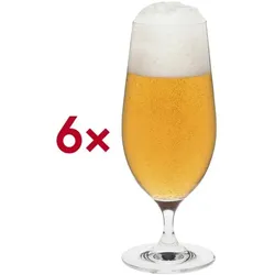 Rona Bierglas Pilsener 19 Image 460 ml /-/ 0,4 l 6 Stück transparent, 19.6 cm