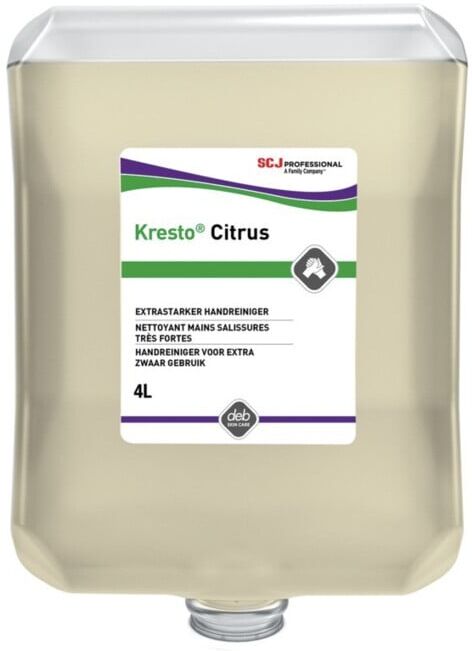 Kresto Nettoyant Mains Citrus 4L Cartouche VE ; SC Johnson Professional (CIT4LTR)