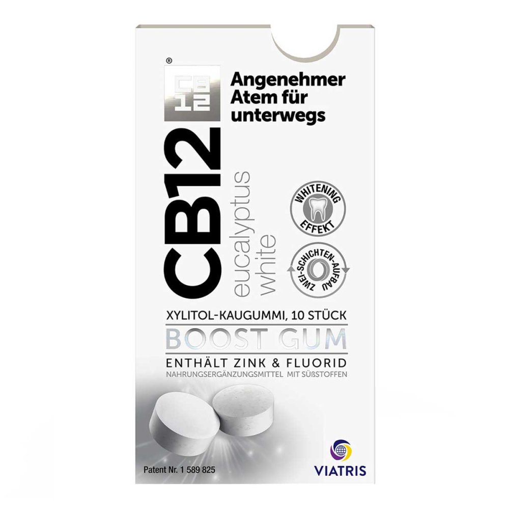 Cooper Consumer Health Deutschland GmbH CB12 Boost Eucalyptus White Kaugummi mit Whitening-Effekt 17442133
