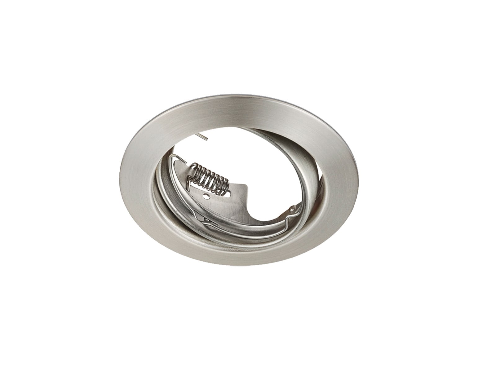 TRIO Ronde inbouwspot accent nikkel mat