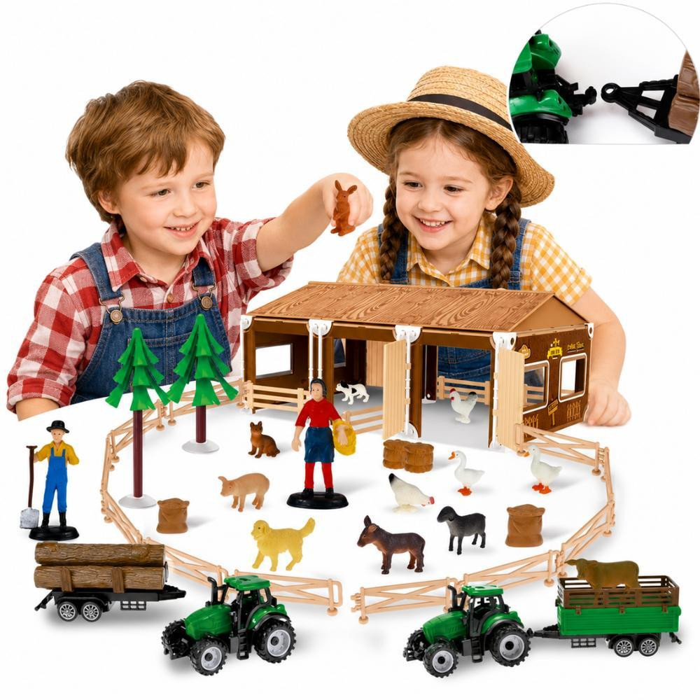 Woopie Little Farmer XL set boerderijfiguren